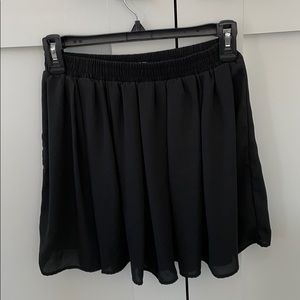 Brandy Melville (John Galt) Black Skater Skirt